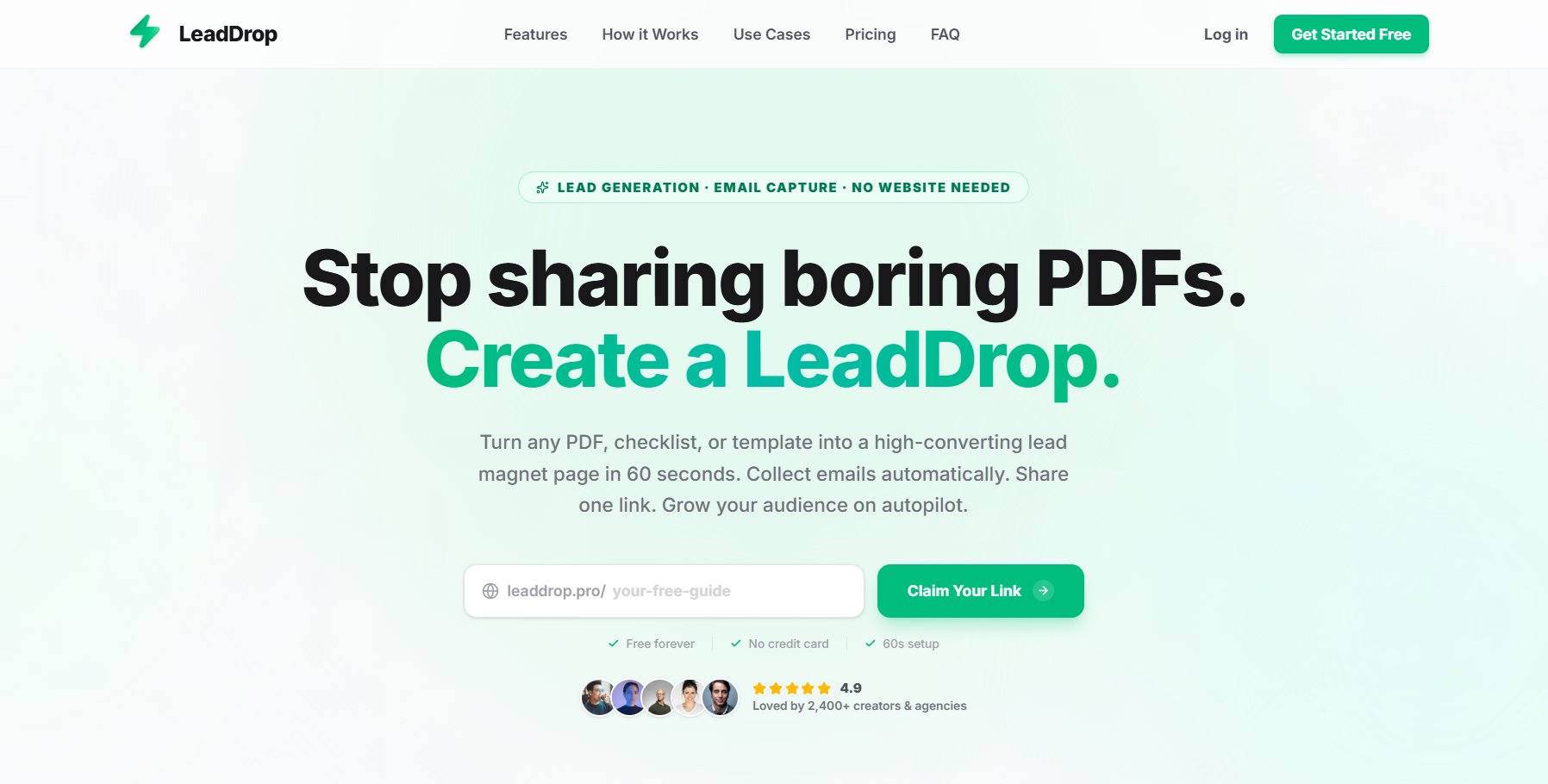 LeadDrop preview