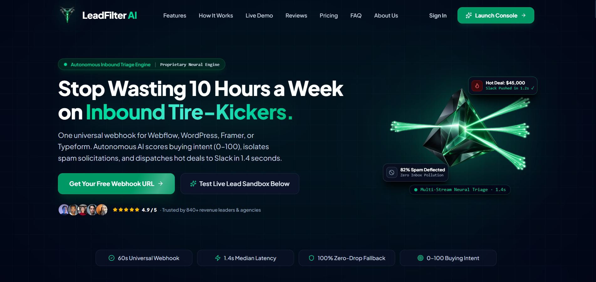 LeadFilter AI preview